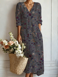 Hanne boho maxi-sukienka