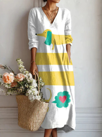 Sanne boho maxi sukienka