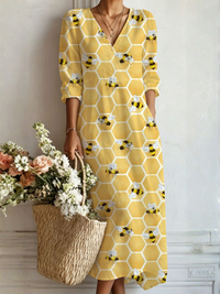 Maud boho maxi sukienka