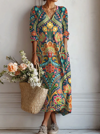 Jill boho maxi sukienka
