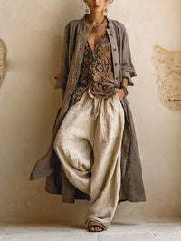 Giulia | Komplet Boho Fluidny Warstwowy