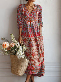 Isa boho maxi sukienka