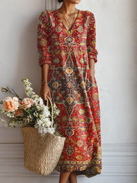 Maxi sukienka boho Loes